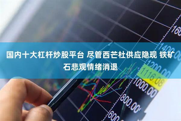 国内十大杠杆炒股平台 尽管西芒杜供应隐现 铁矿石悲观情绪消退